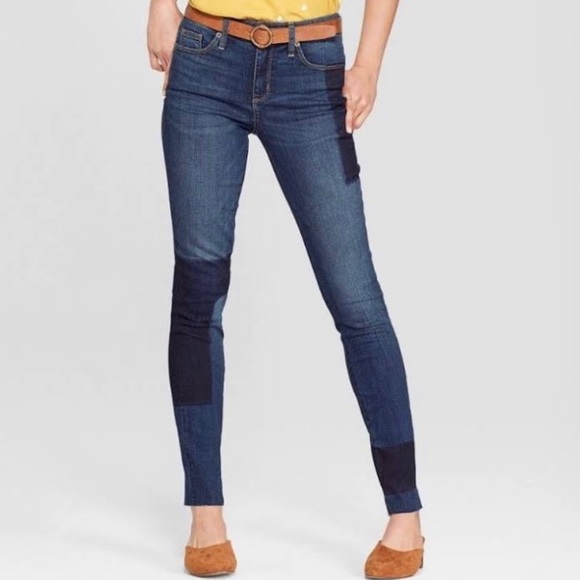 FREE W/ ITEM OF EQUAL/MORE VALUE Universal Thread High-Waisted Patchwork SkinnY - Picture 2 of 6